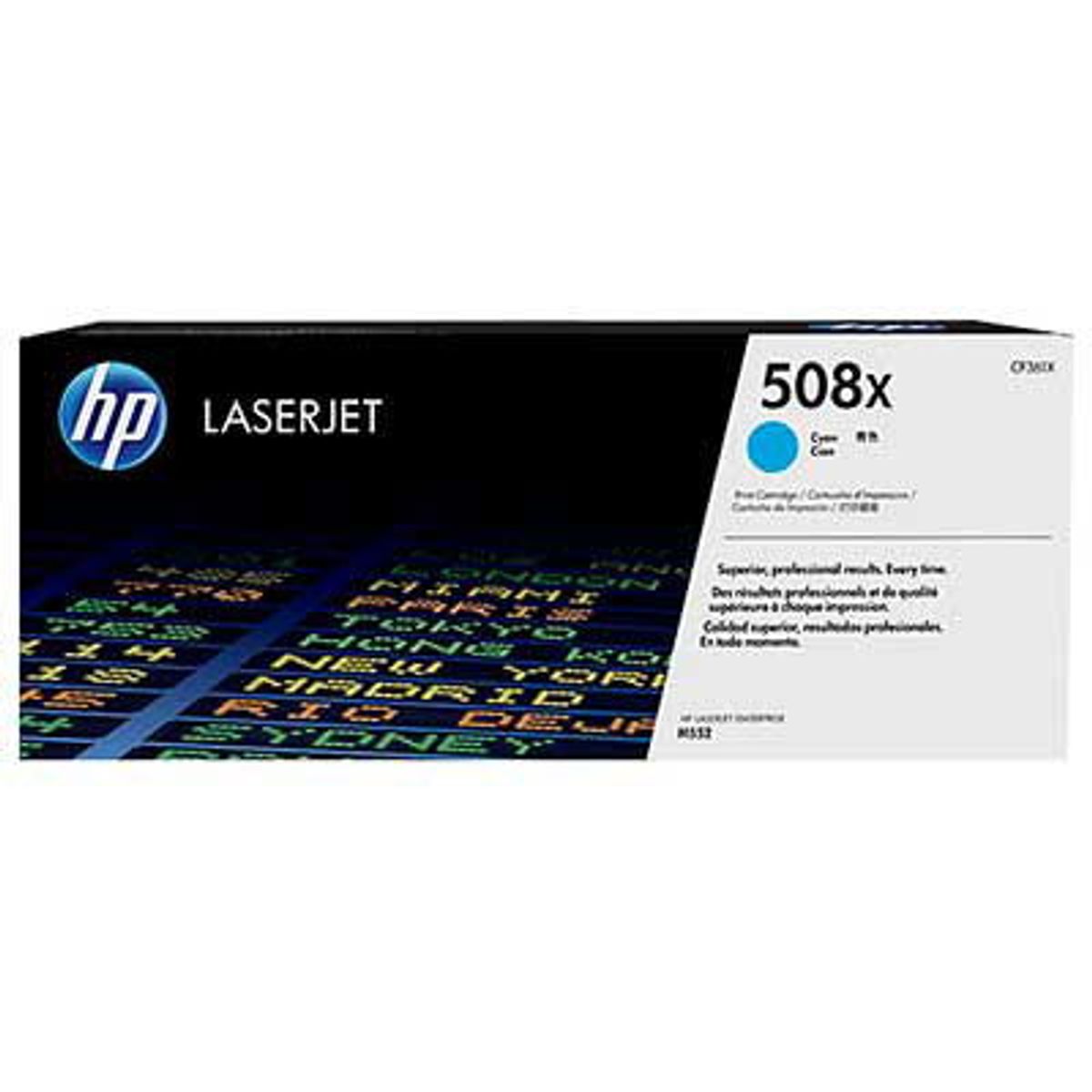 HP 508X toner cyan