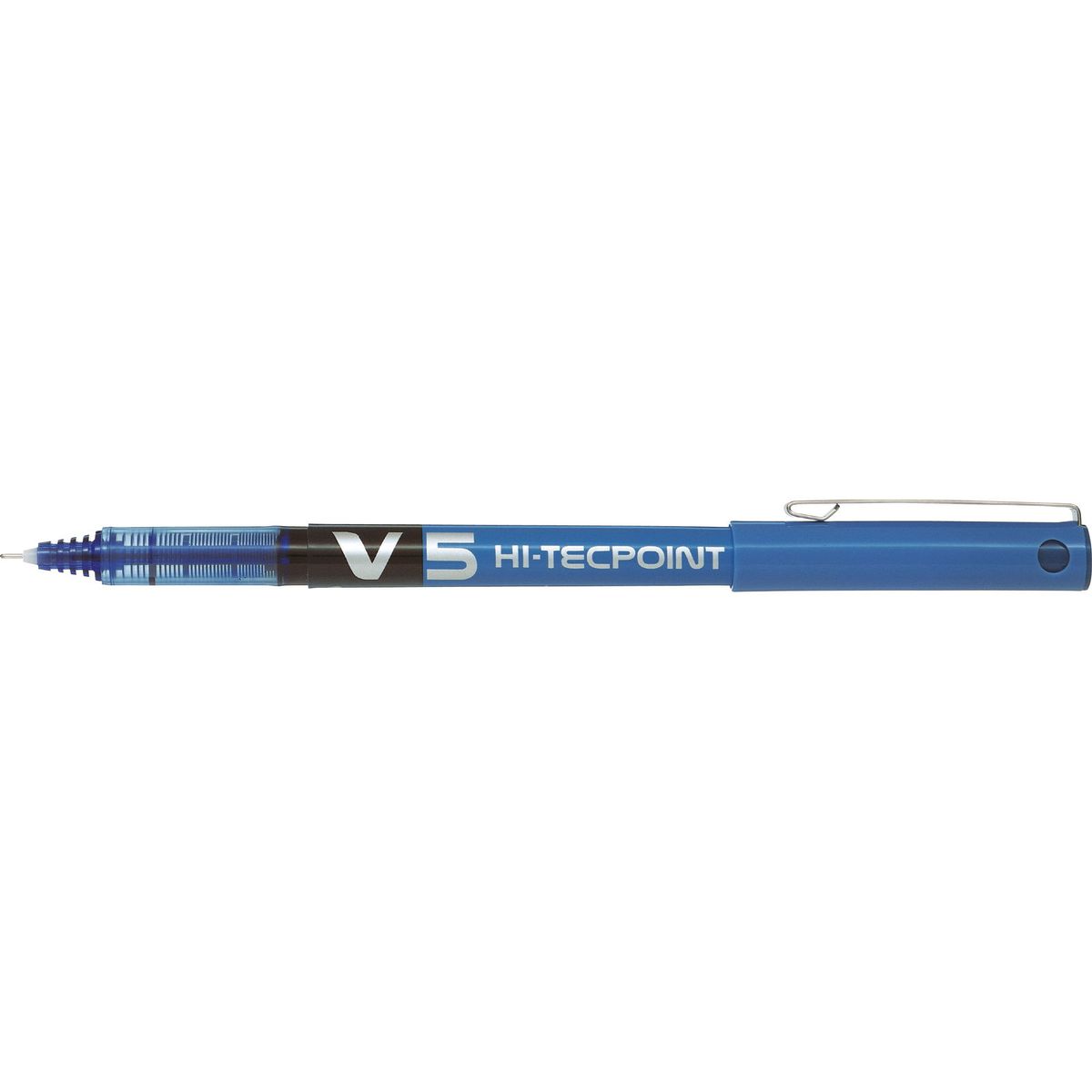 Pilot V5 Hi-Tecpoint kuglepen 0,5mm blå