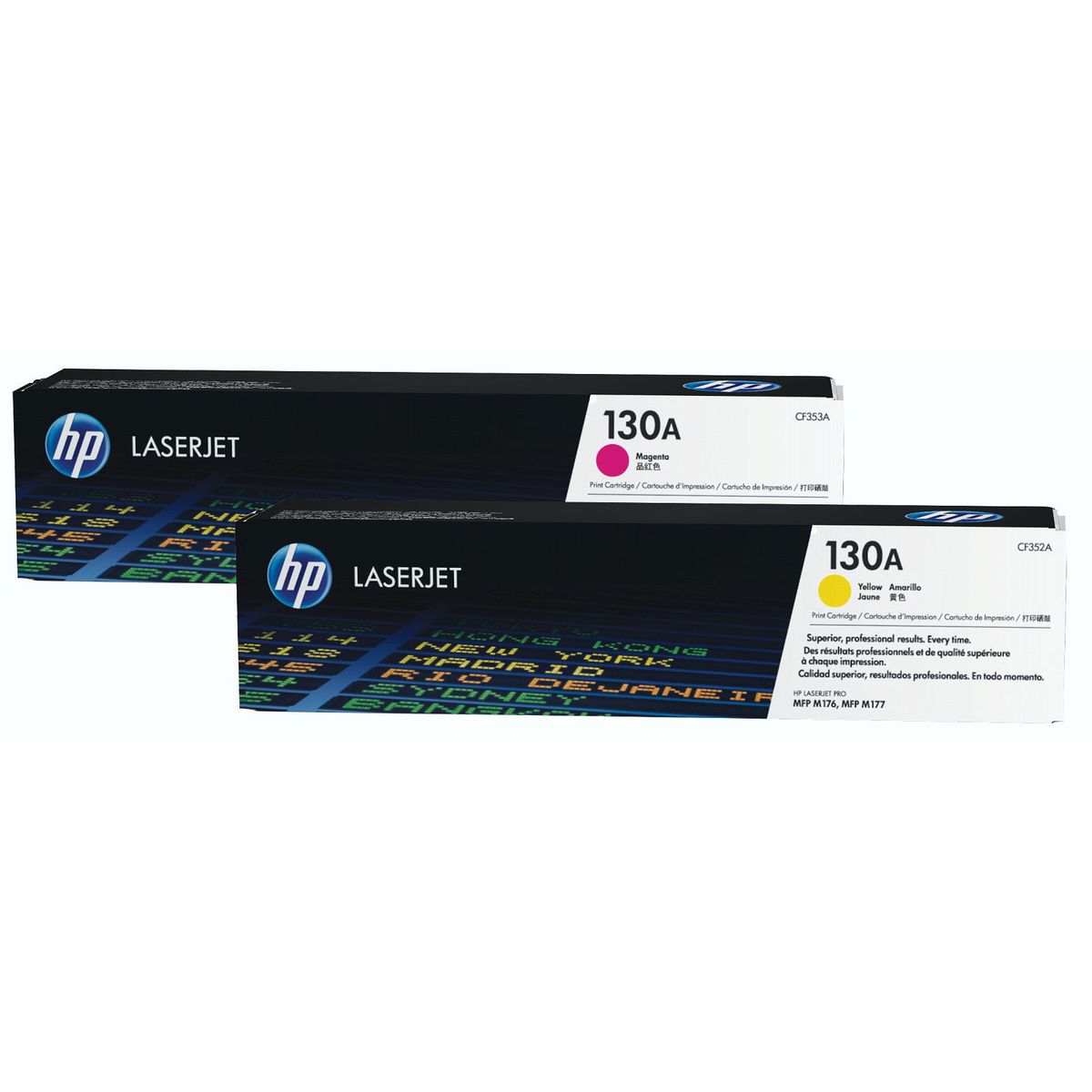 HP 130A CF351A Cyan Lasertoner, 1.000 sider