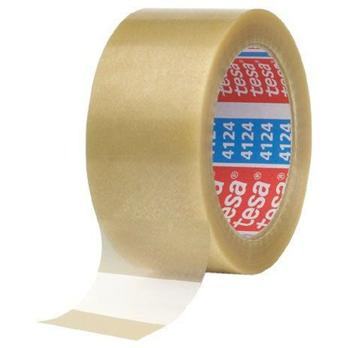 Tesa 4124 pakketape PVC-folie 65 my klar