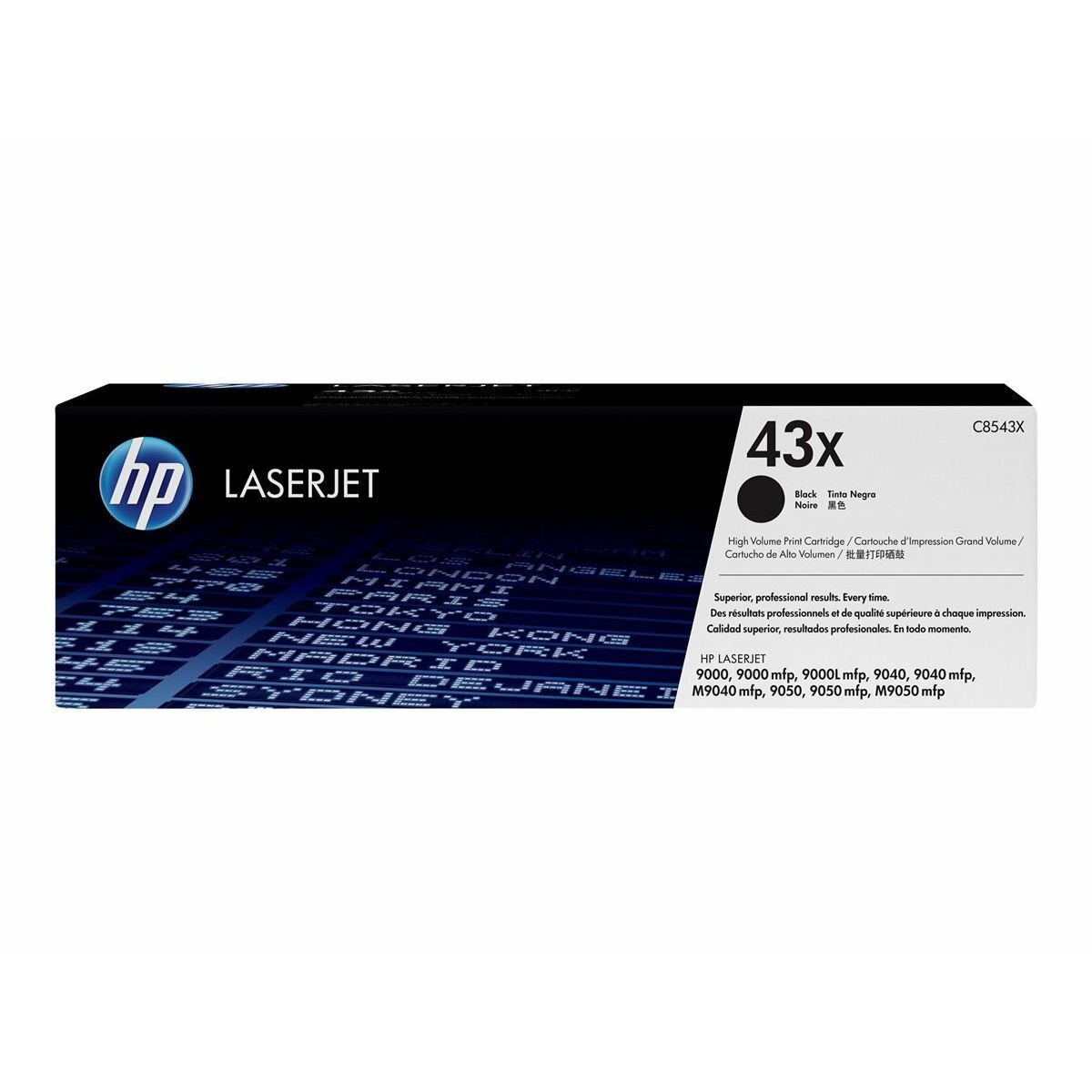 HP 43x C8543X Sort Lasertoner, 30.000 sider