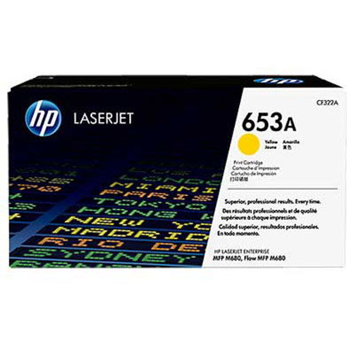 HP 653A toner yellow