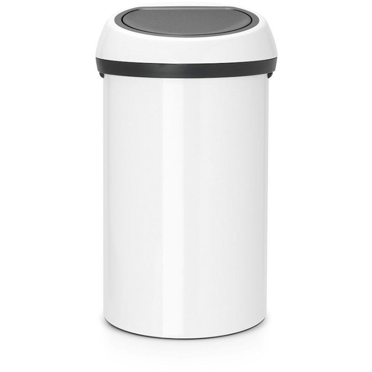 Brabantia Touch Bin vippelågsspand white 60 l