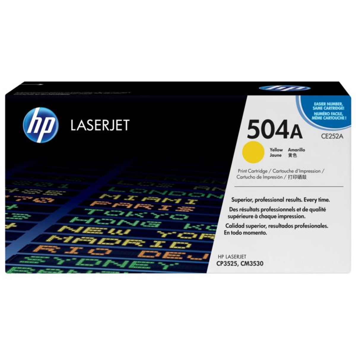 HP 504A toner yellow