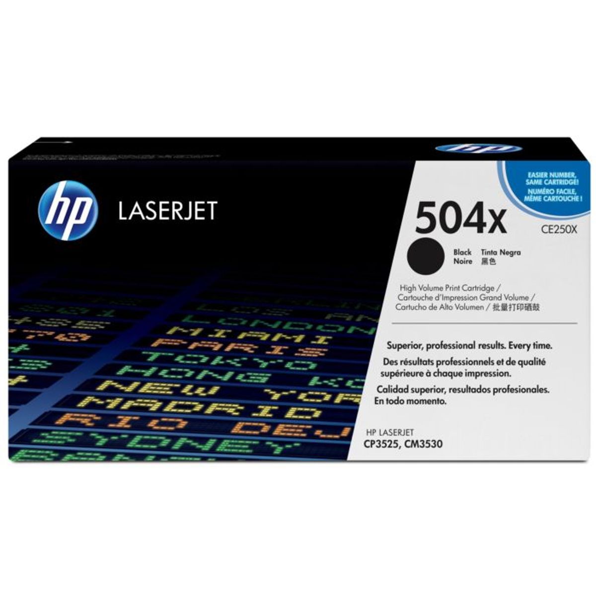 HP 504X toner black