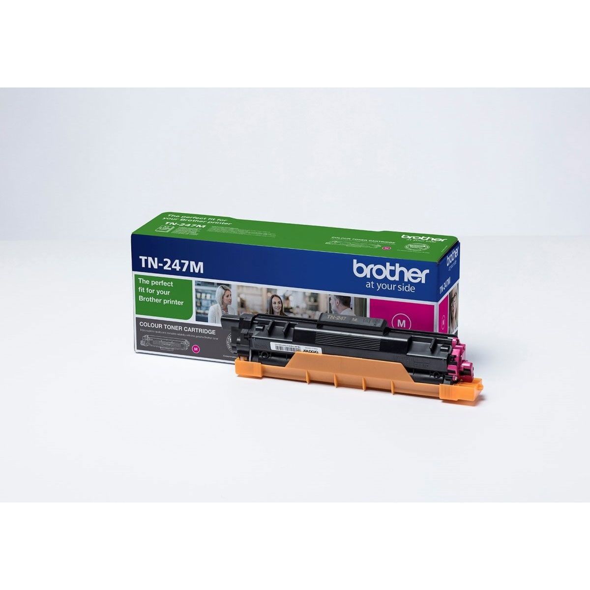 Brother TN247M Magenta Lasertoner, 2.300 sider