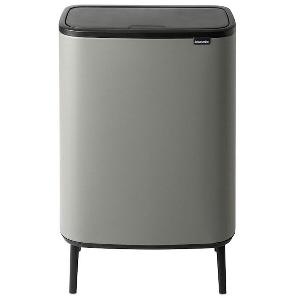 Brabantia BO High vippelågsspand 2x30 ltr concrete grey