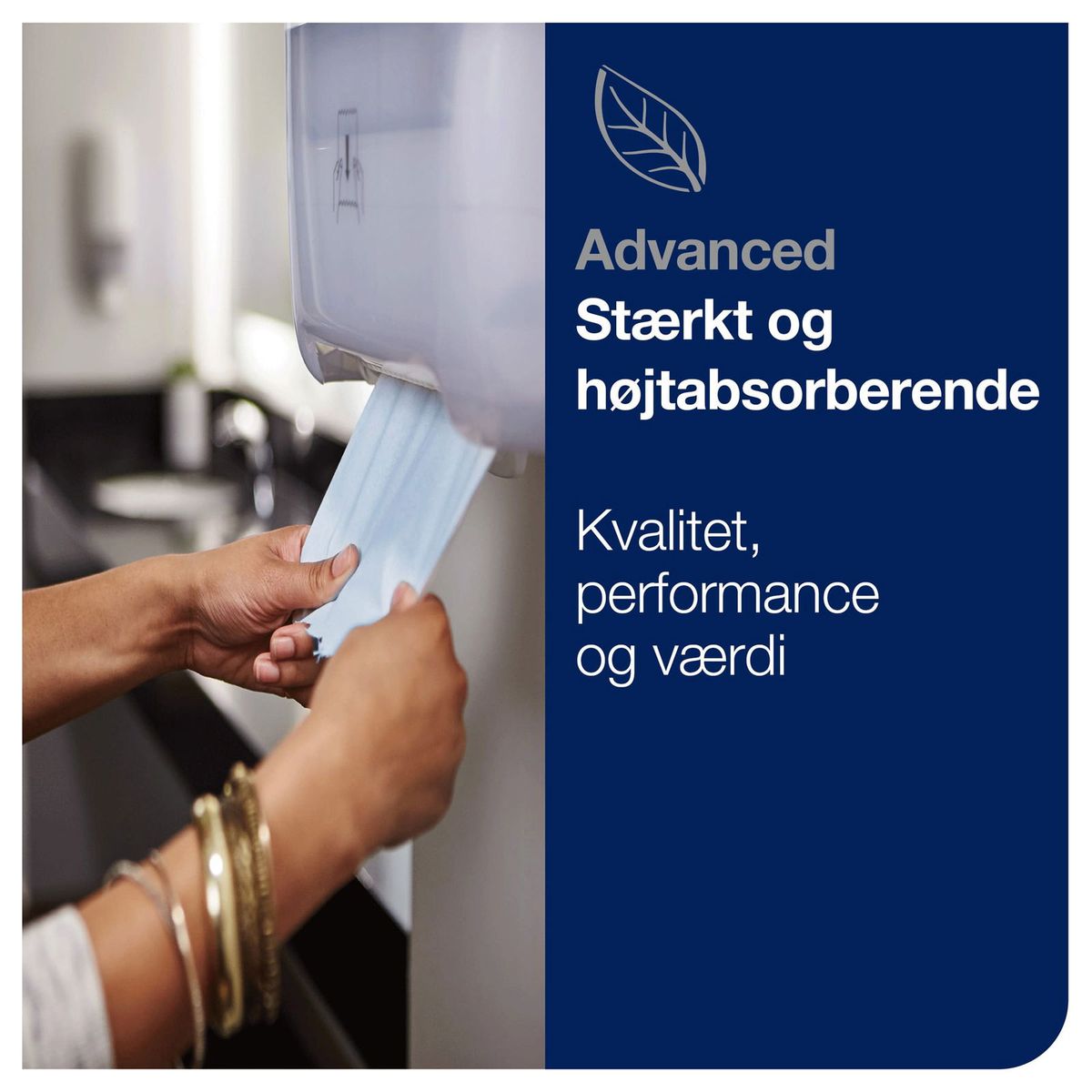 Tork 290068 Matic Advanced H1 håndklæderulle blå 6ruller