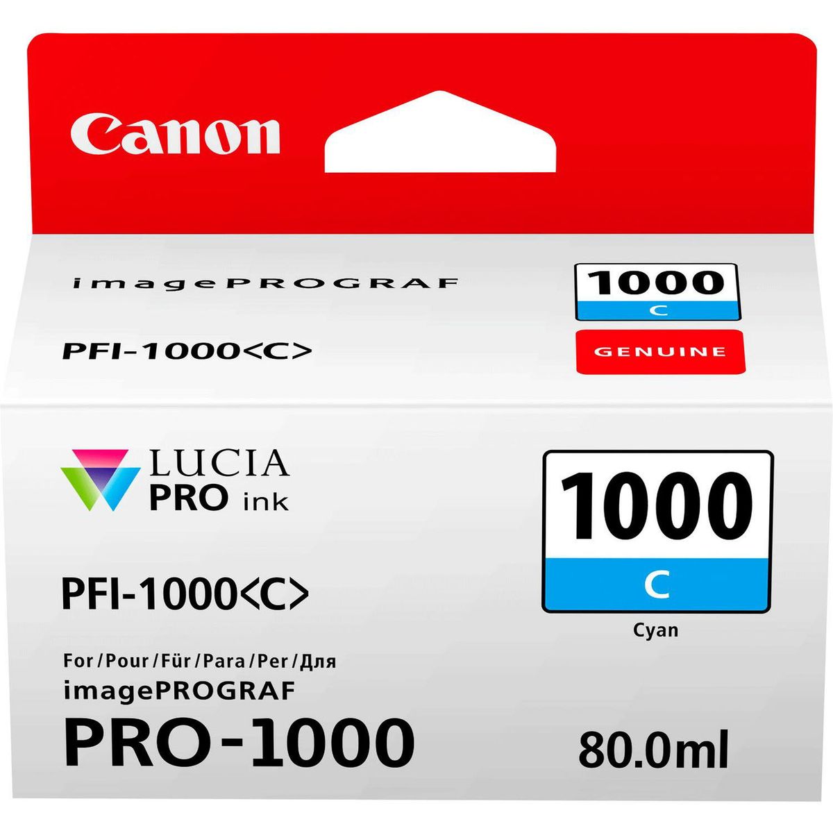 CANON PFI-1000 Cyan