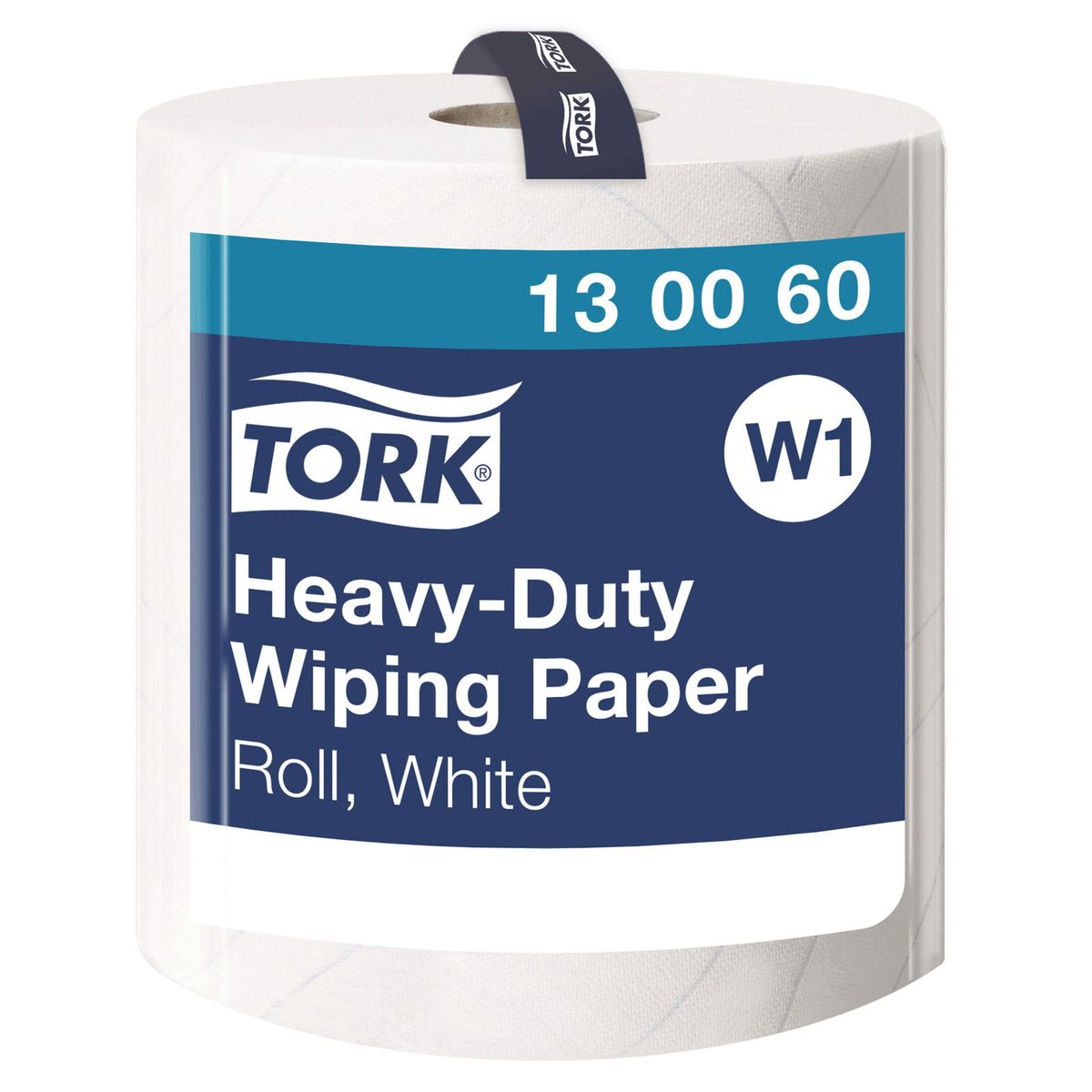 Tork 130060 Heavy-Duty W1 2lags aftørringspapir hvid