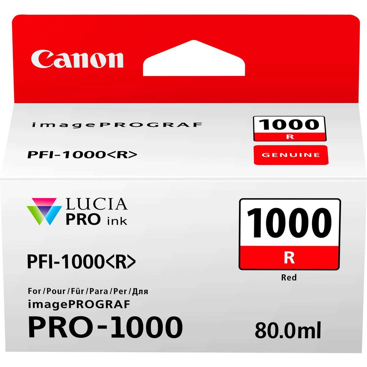 CANON PFI-1000 red