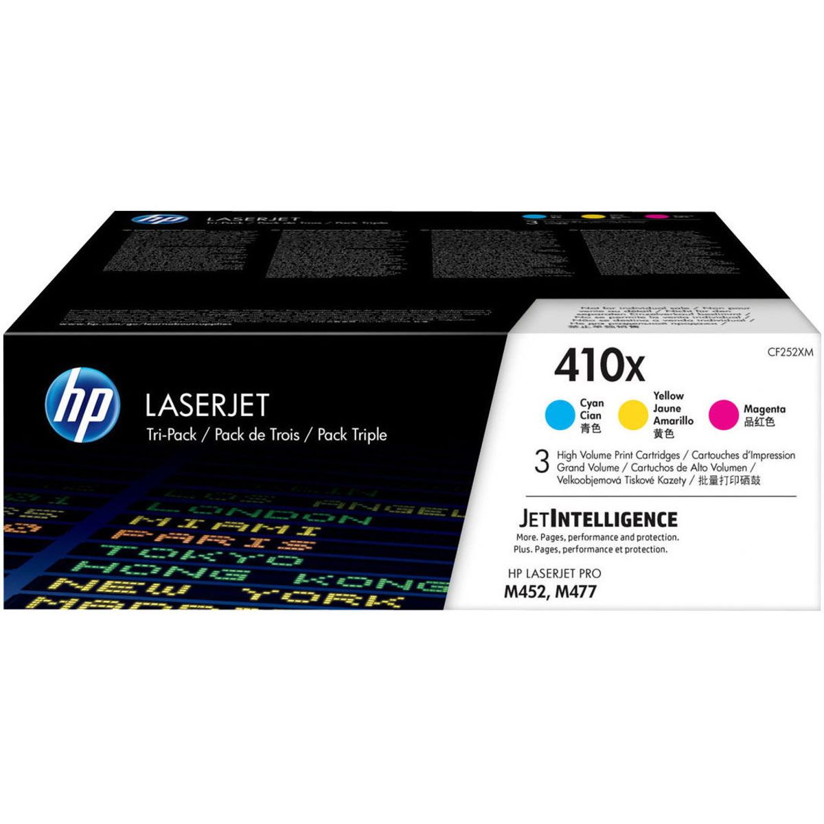 HP 410X toner flerfarvet