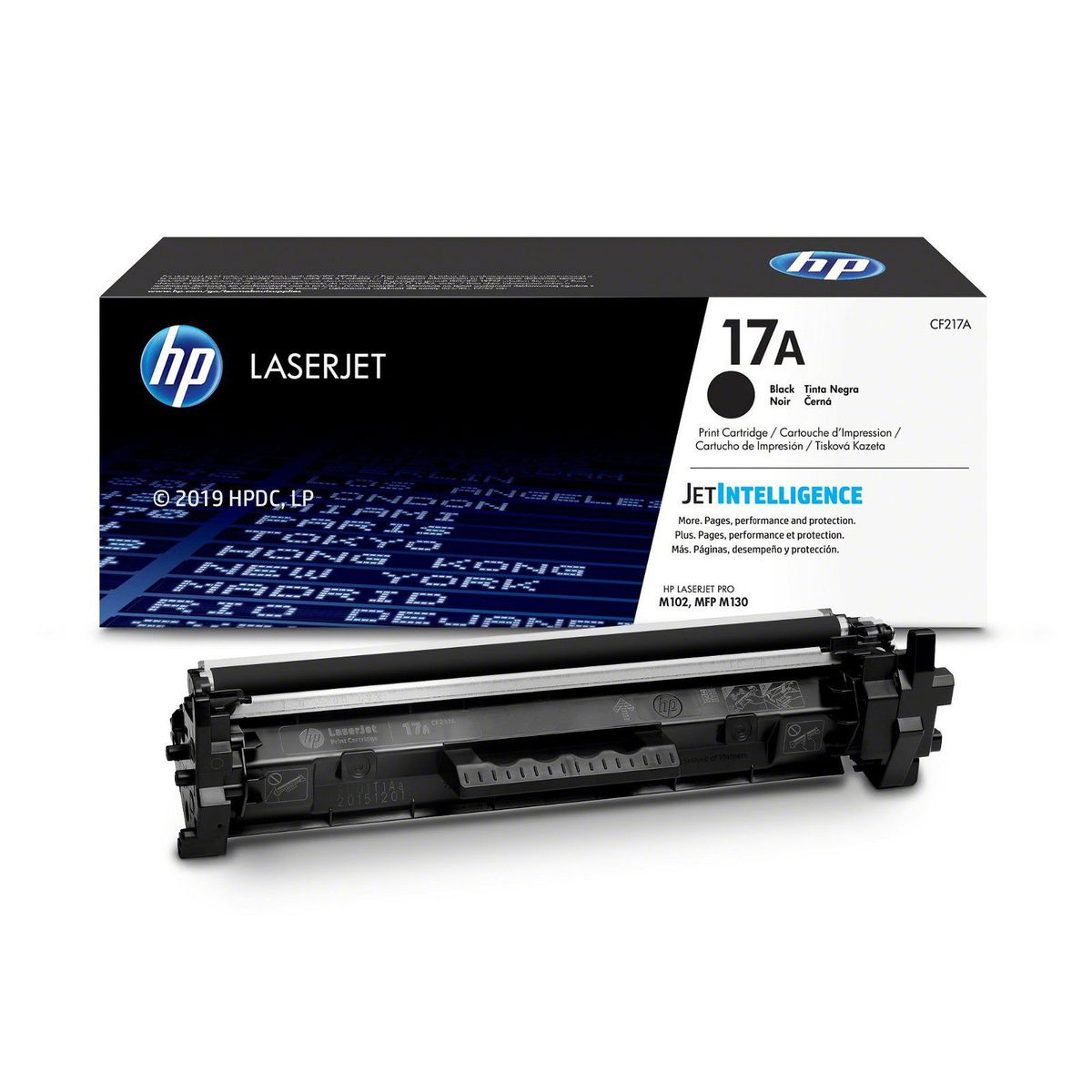 HP 17A CF217A sort lasertoner, 1.600 sider