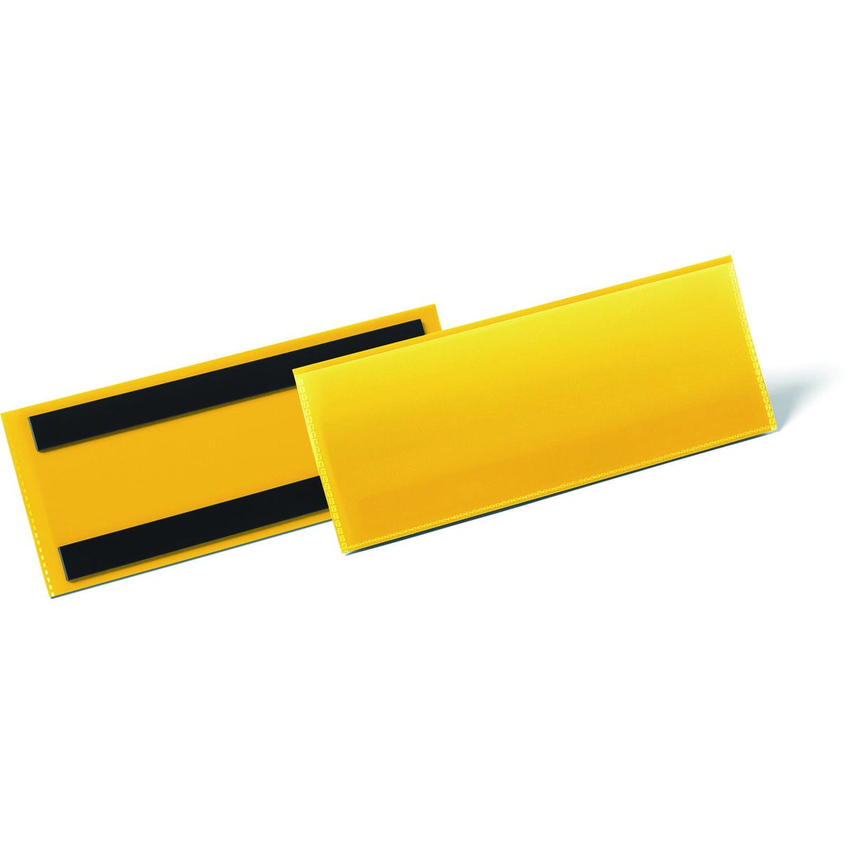 Durable lagerlomme med magnet 81,5x223mm gul