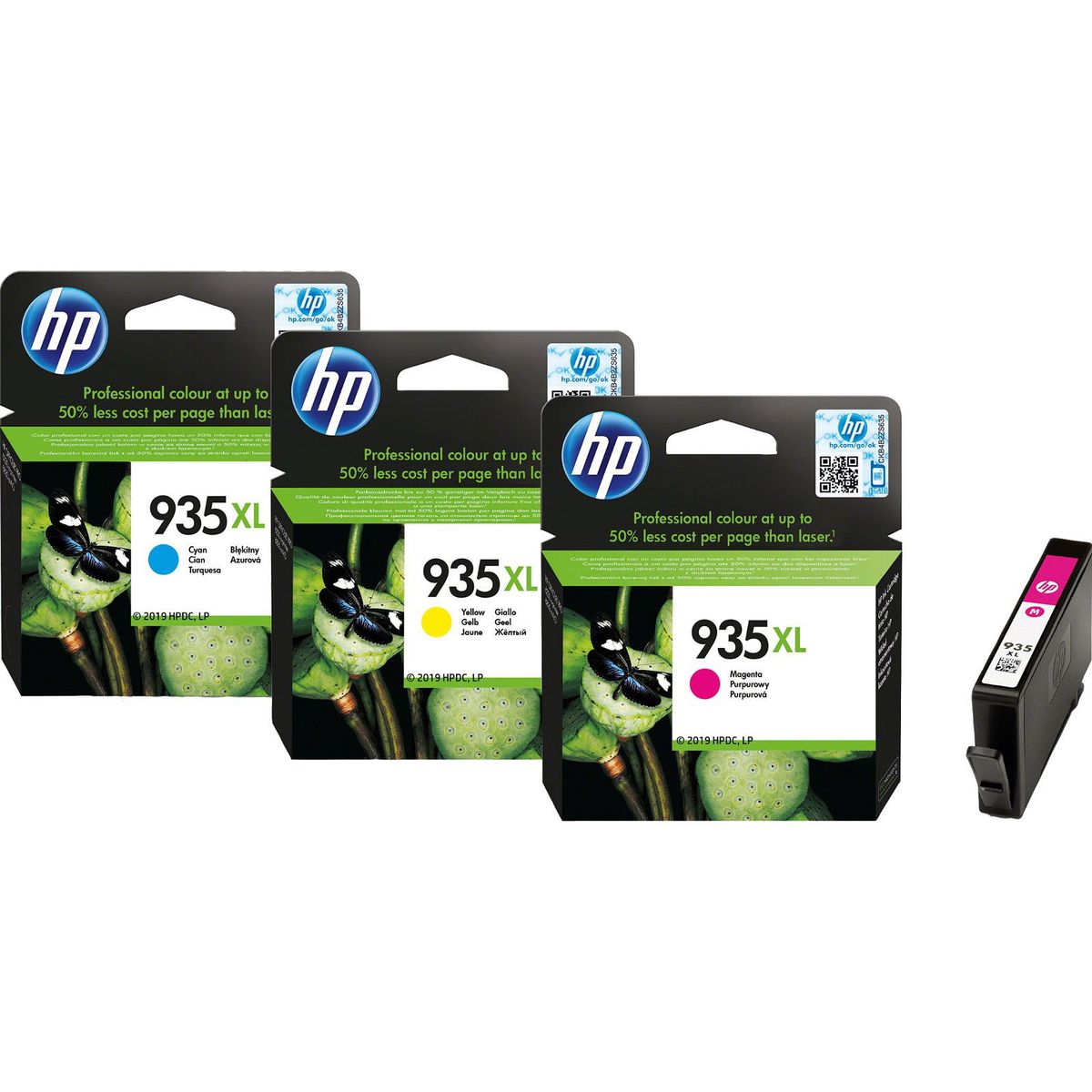 HP 935XL C2P25AE Magenta Blækpatron, 825 sider