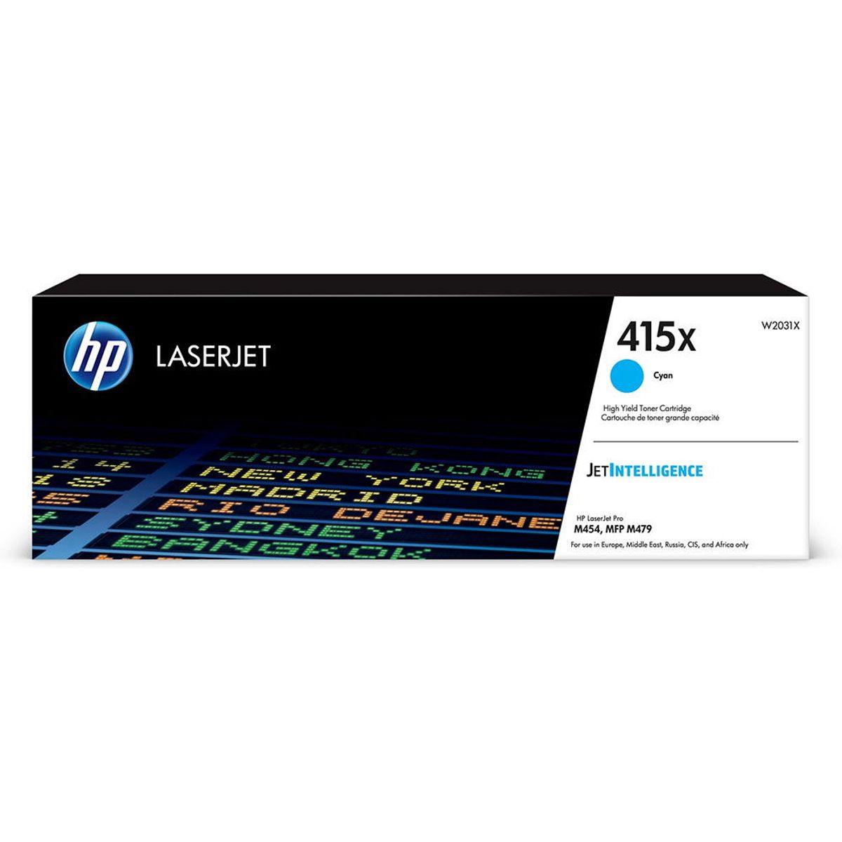 HP 415X toner cyan 6000ark