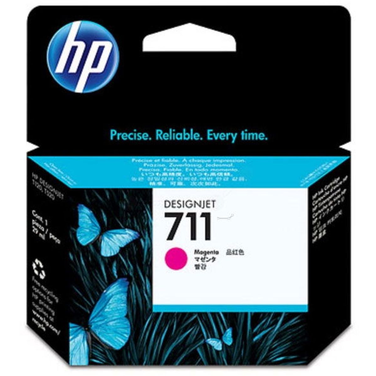 HP 711 blækpatron magenta