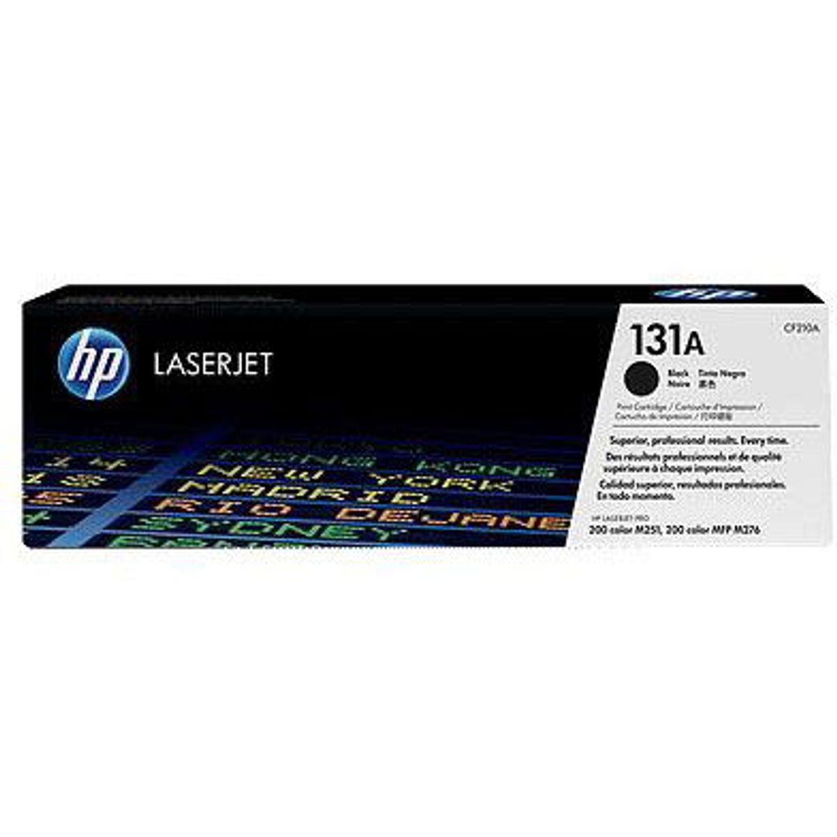 HP 131A CF210A Sort Lasertoner, 1.600 sider