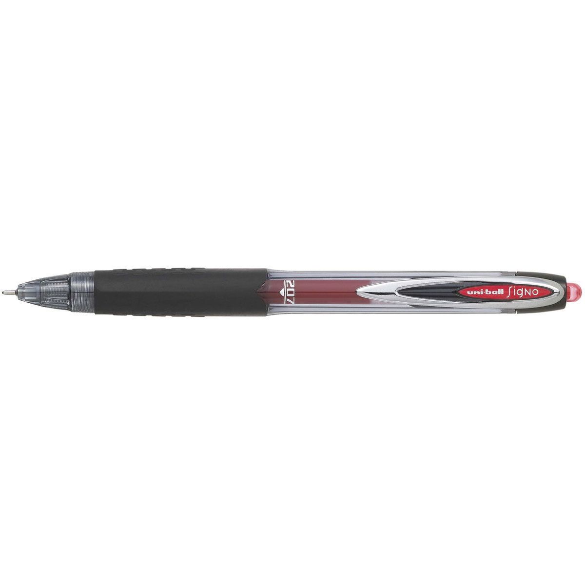 Uni-ball Signo 207 needlepoint pen 0,4mm rød