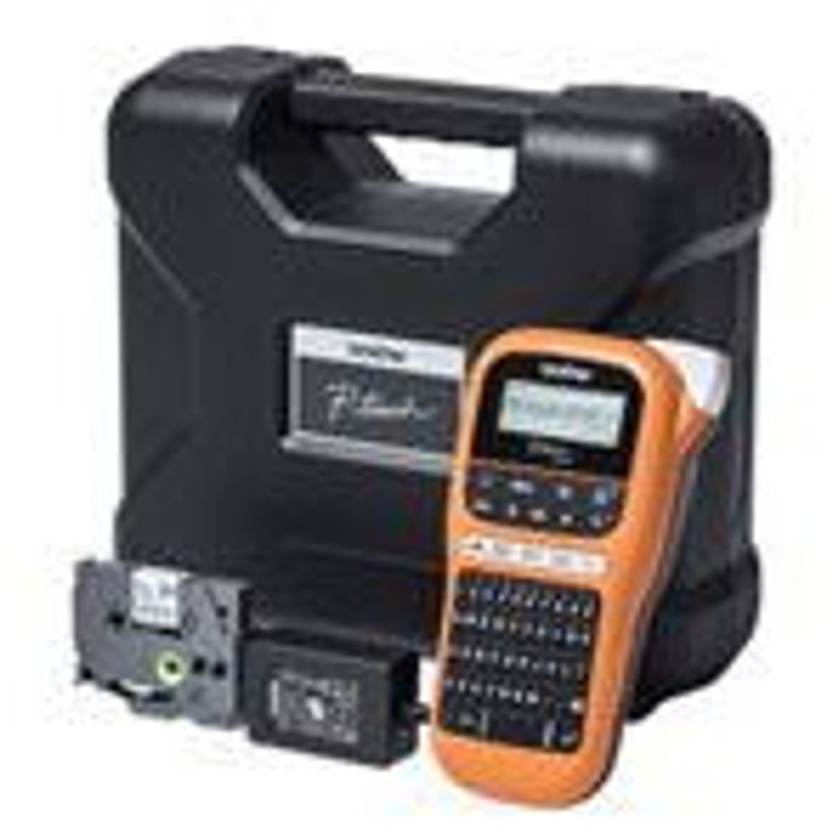 Brother PT-E110VP labelmaskine orange