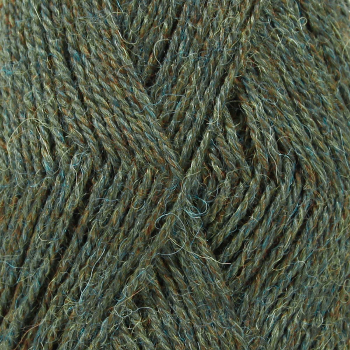 DROPS Alpaca 7815 Grøn/Turkis Mix, Alpacagarn, fra DROPS Design