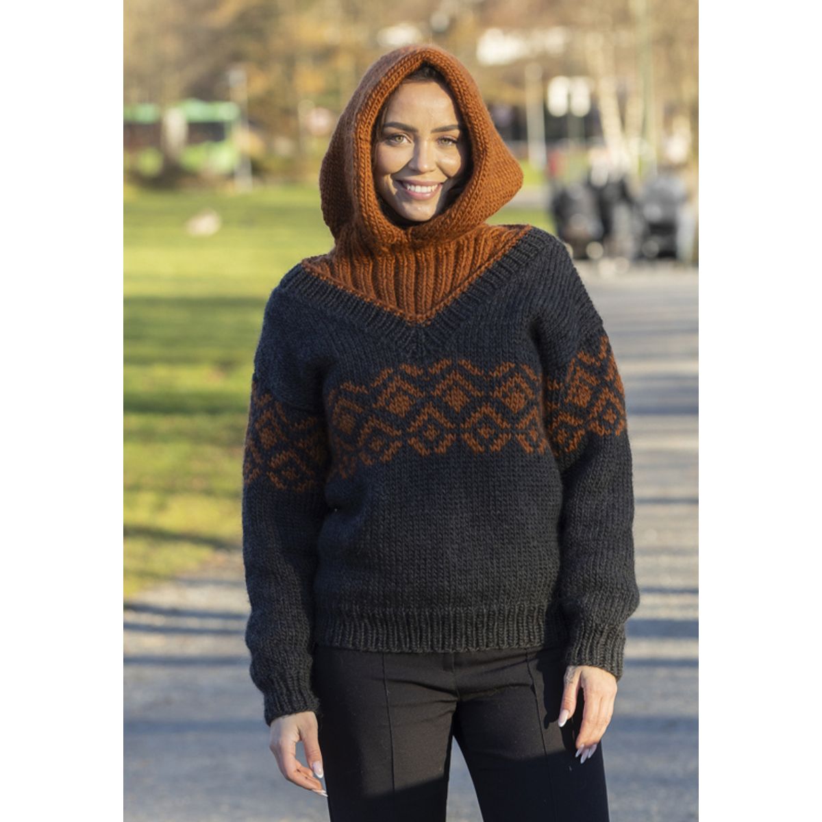 "Hood" hætte - Viking Design 2402-15 Kit - Onesize - Viking Snorre , fra Viking