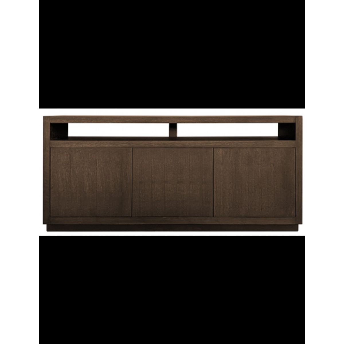 Oakura sideboard i egetræsfinér B190 cm - Brun