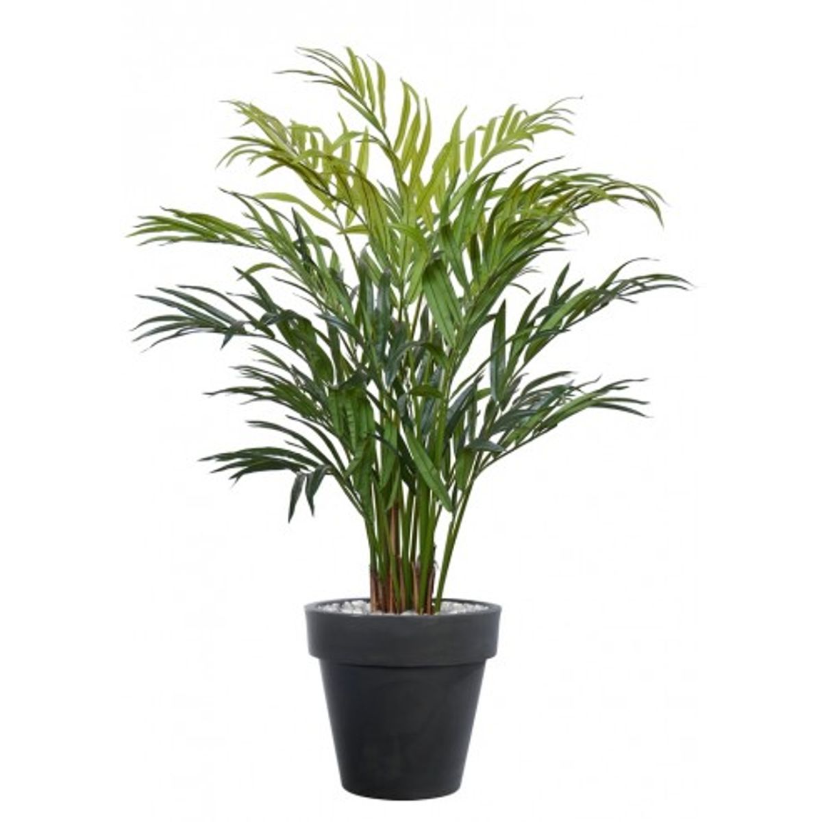 Stor kunstig Areca plante med potte H190 cm