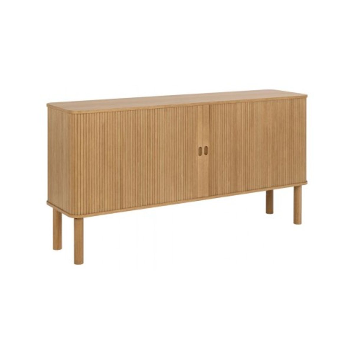 Langley sideboard i egetræsfinér og melamin B160 cm - Lakeret eg