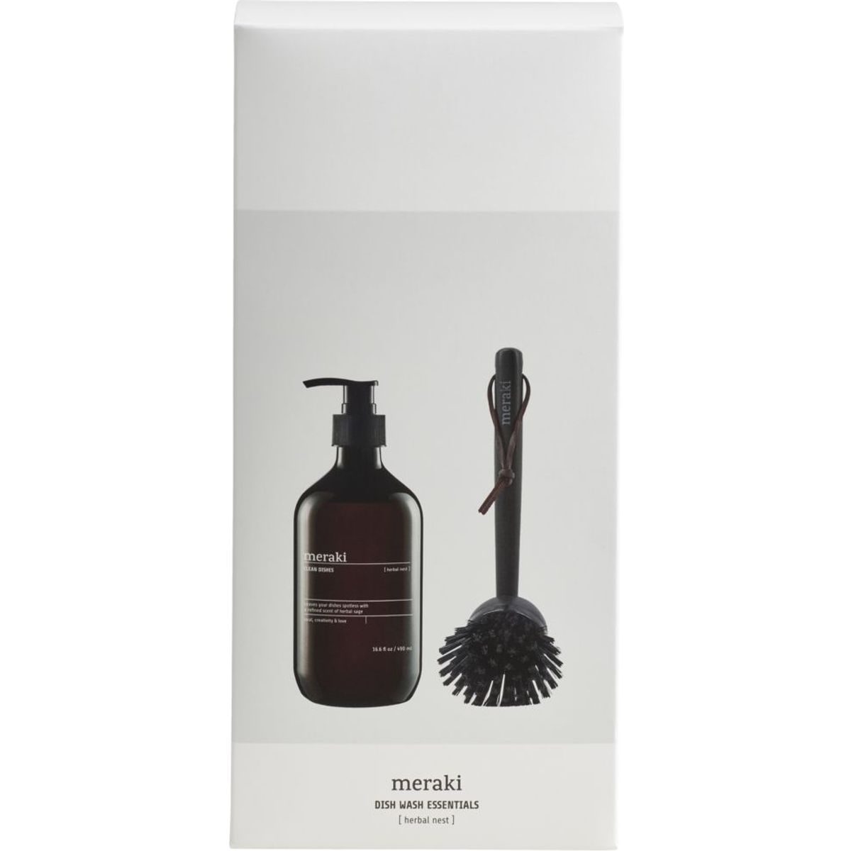 Gaveæske, Herbal nest, Dish wash essentials, Hvid