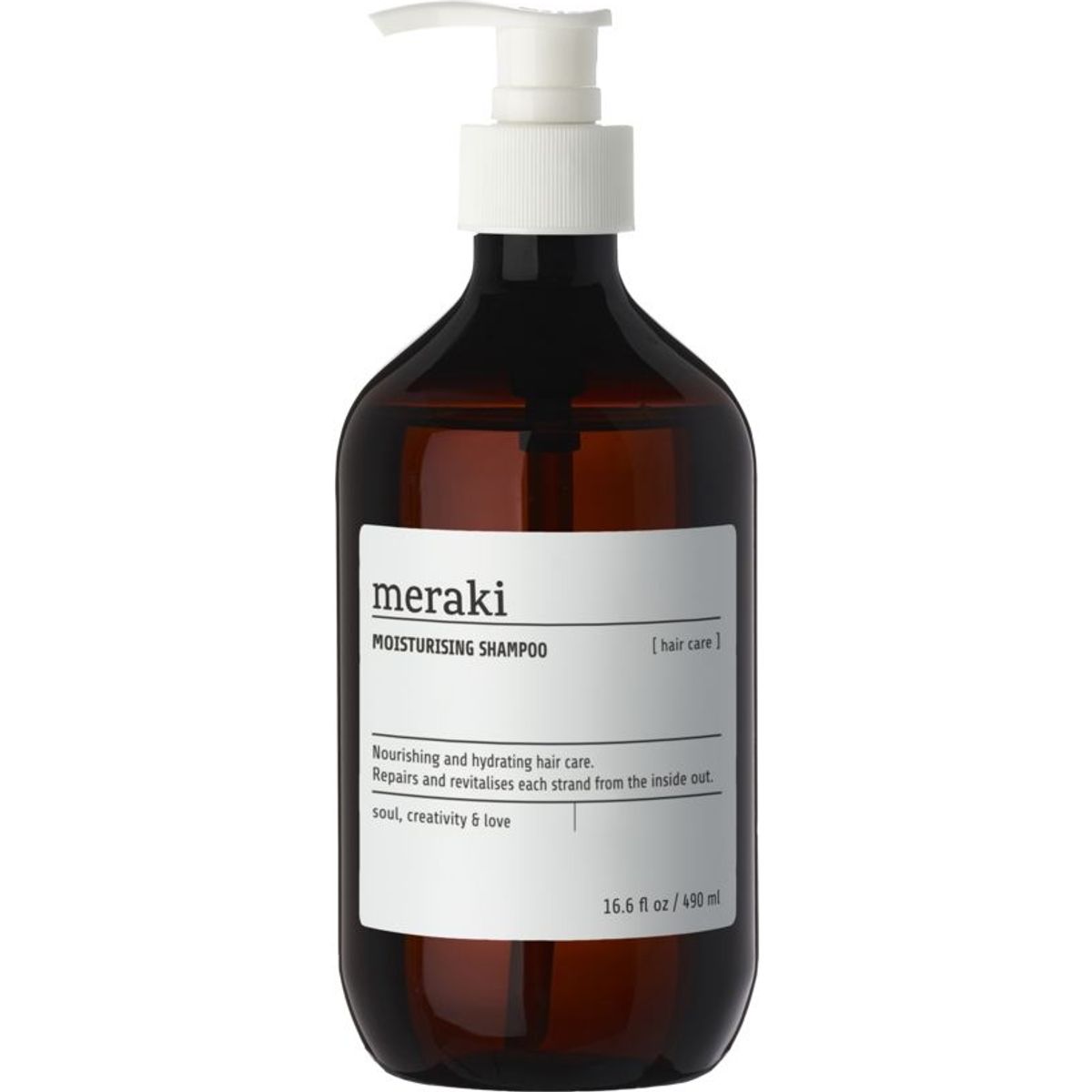 Moisturising shampoo, H7x19 cm