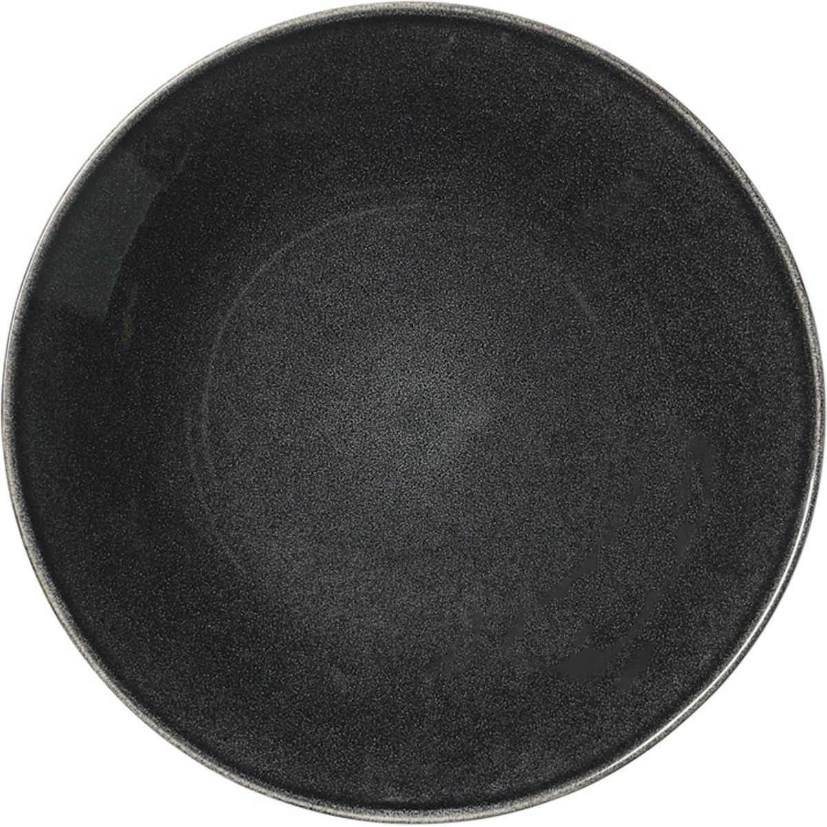 Nordic coal, Tallerken, sort, 29 cm, stentøj