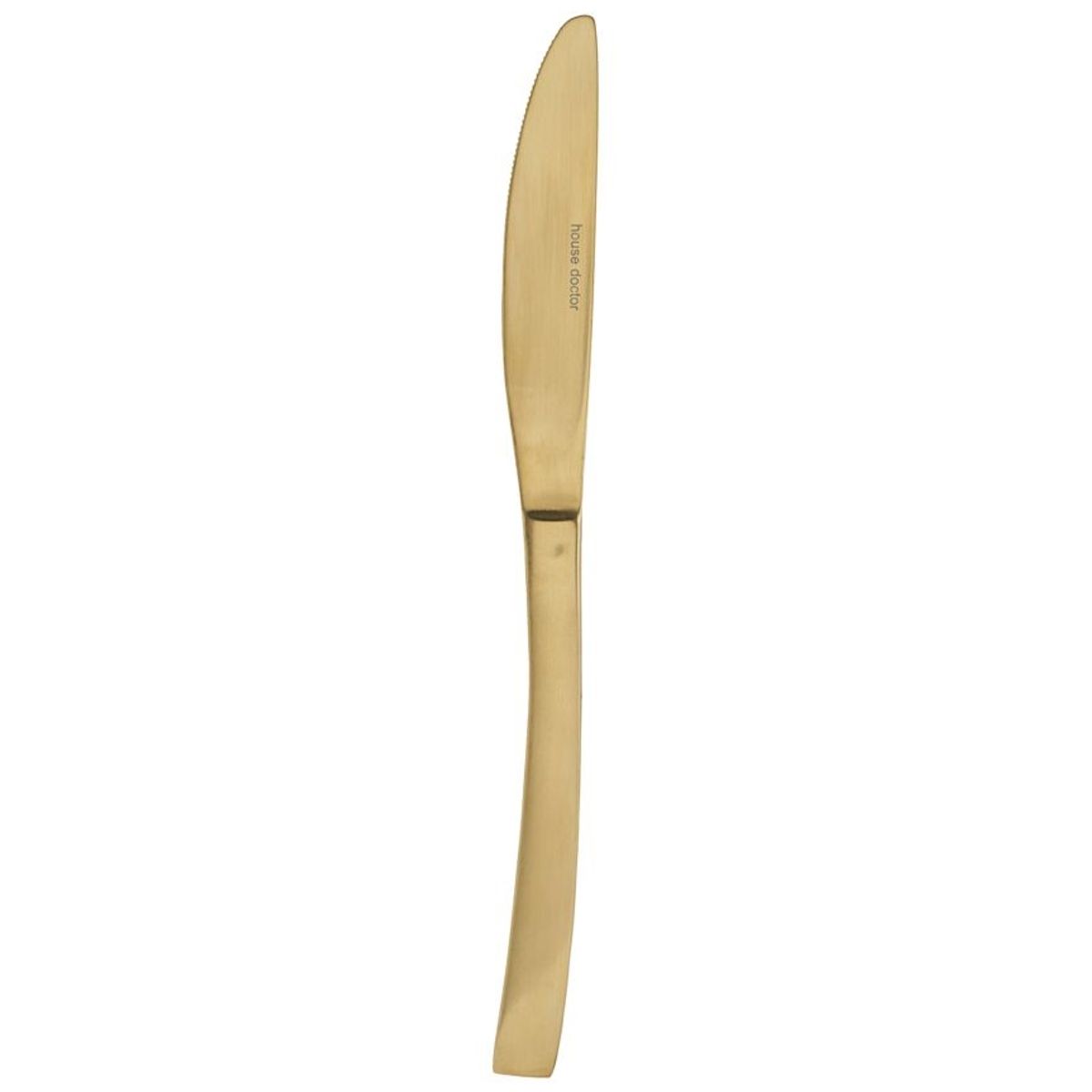 Bestik, Kniv, guld, 22,2 cm, rustfrit stål