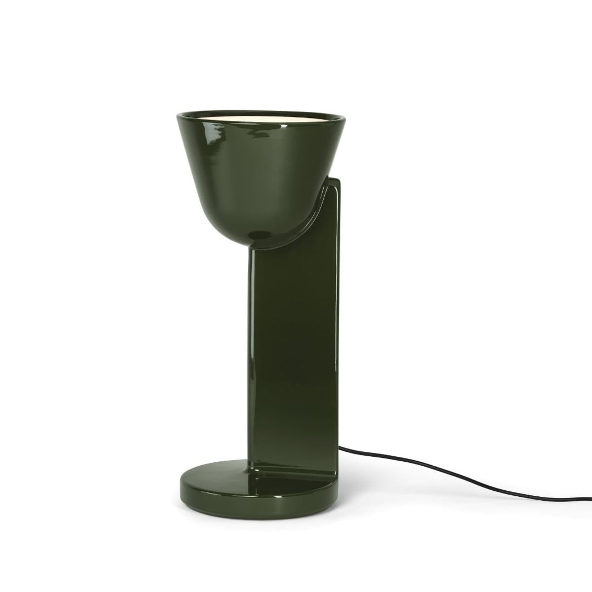 Ceramique Down Bordlampe Moss Green - Flos