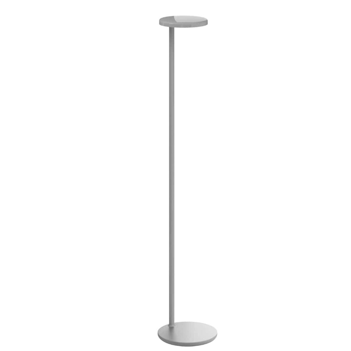 Oblique Gulvlampe m/USB-C Blank Grå - Flos