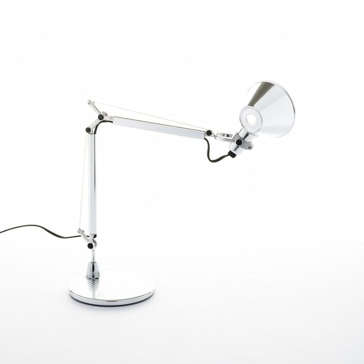 Tolomeo Micro Bordlampe Poleret Aluminium - Artemide