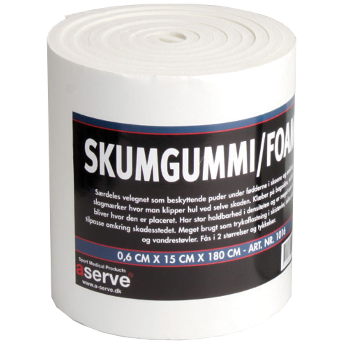 Aserve Skumgummi Foam Bandage 60mm