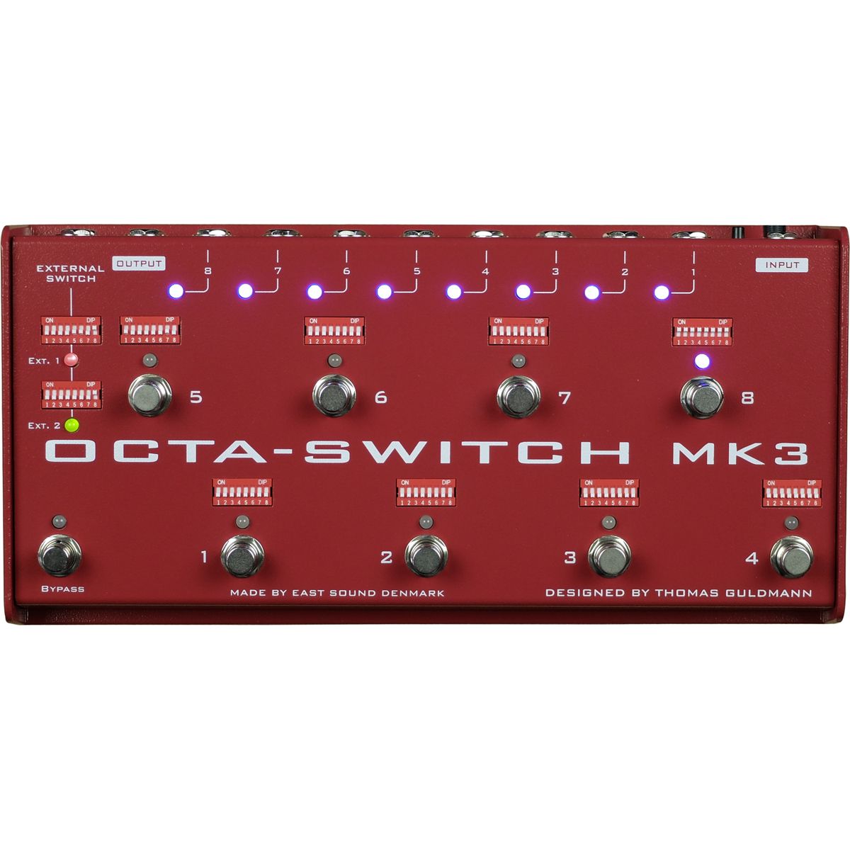 Carl Martin Octaswitch MK3 guitar-effekt-pedal