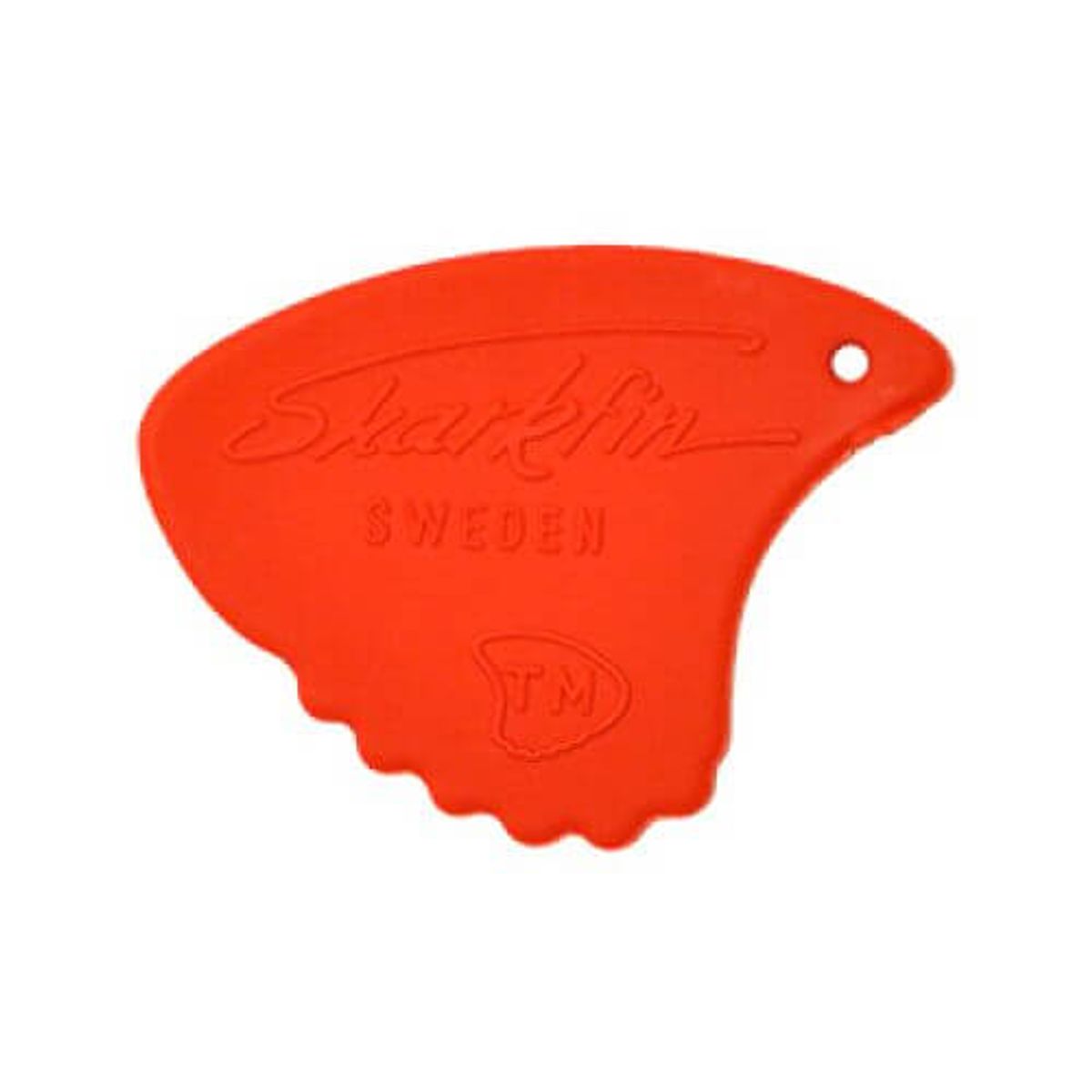 Sharkfin GP 104 Relief, Soft, Red plektre (12 stk)