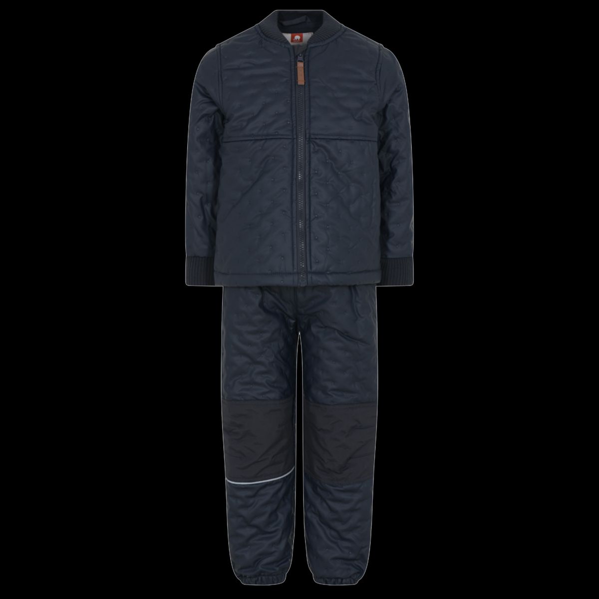 CeLaVi Børne Termosæt m. fleece - Dark Navy - 80