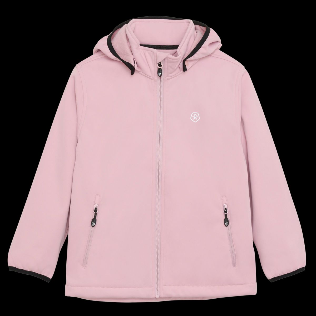 Color Kids Pige Softshell - Bleached Mauve - 122