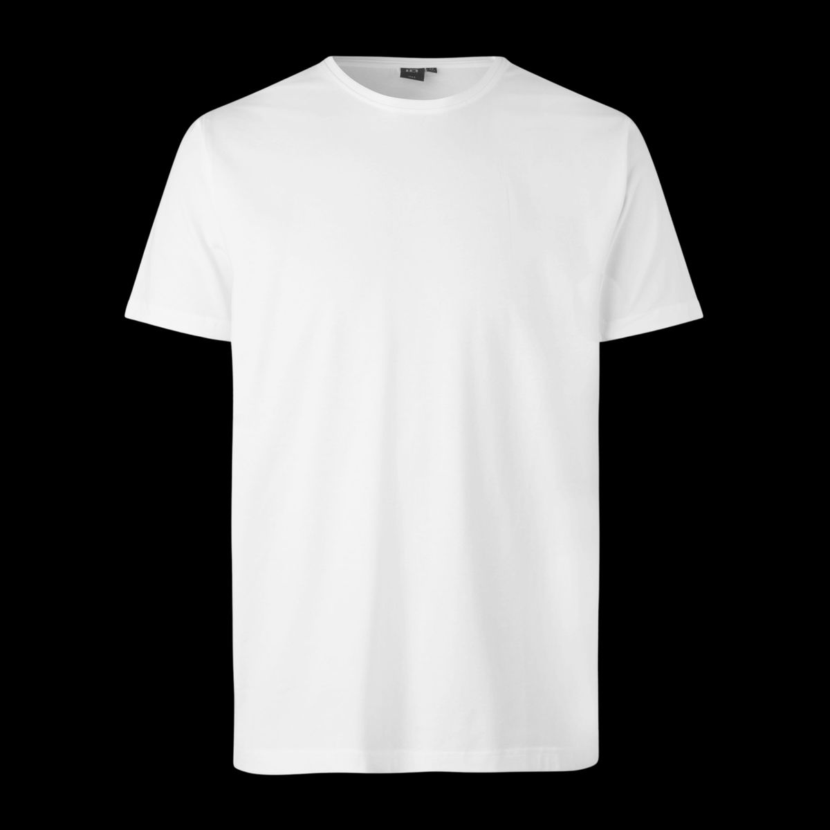 ID Stretch Herre T-shirt m. stretch - White - L