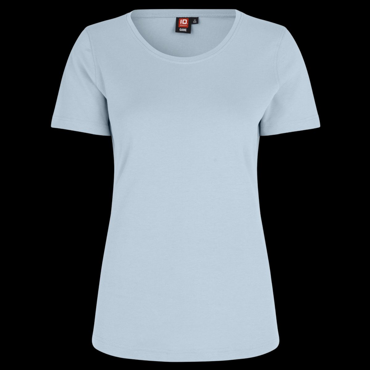 ID Interlock Dame T-shirt - Lys Blå - S