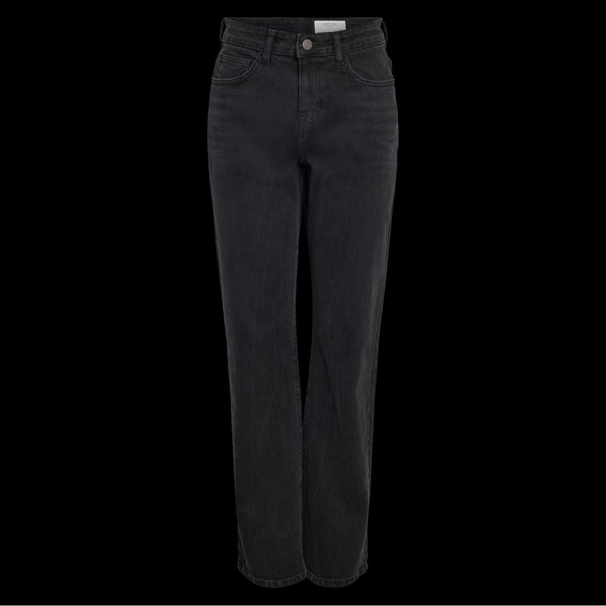 Noisy May Monica Dame Jeans - Black Denim - 28/32