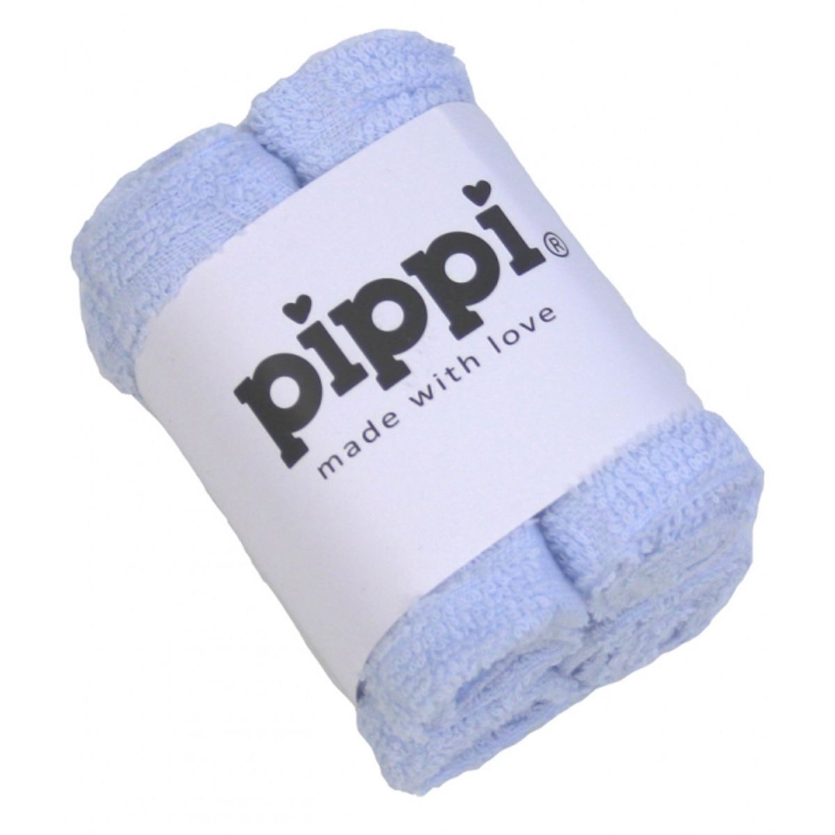 Pippi Baby Vaskeklud - Lightblue - Onesize