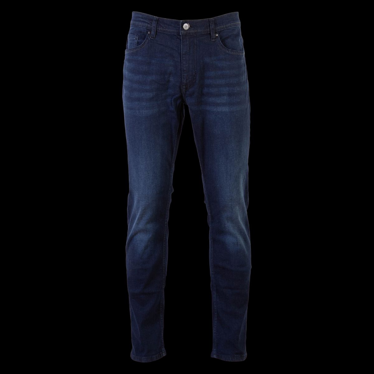 Marcus Sebb Herre Jeans - Dark Blue Used - 40/30