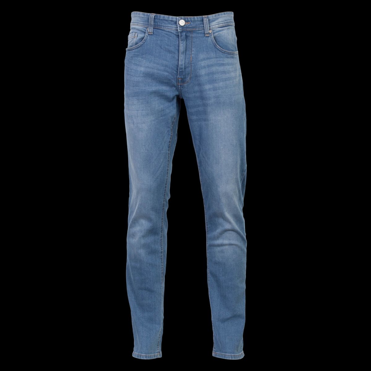 Marcus Sebb Herre Jeans - Sky Blue Used - 28/30