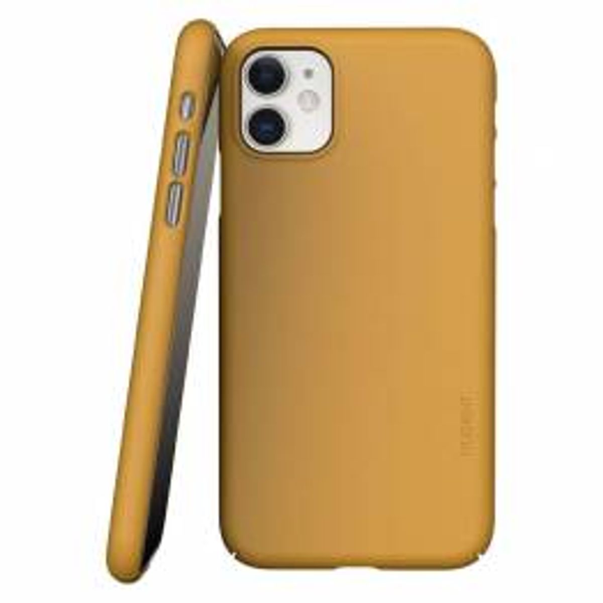 Nudient Thin Precise V3 iPhone 11 Cover, Saffron Yellow