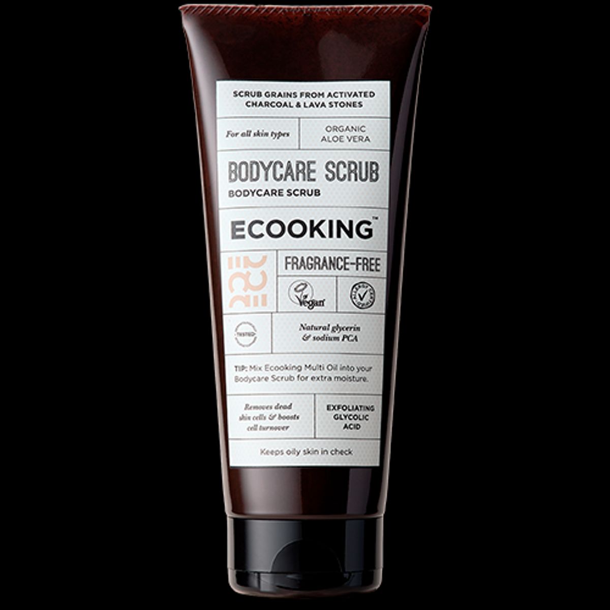 Ecooking Bodycare Scrub Fragrance Free (200 ml)