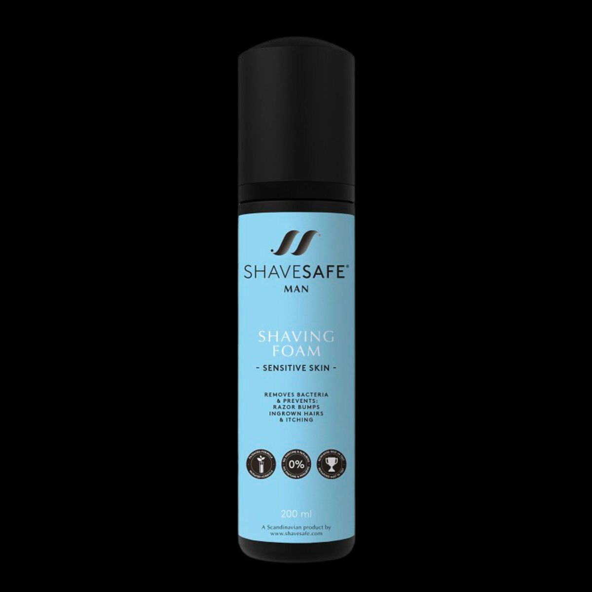 Shavesafe Man Shaving Foam Sensitiv Skin (200 ml)